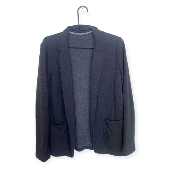 Fabletics  SZ M dark Grey sweatshirt blazer - Picture 1 of 3